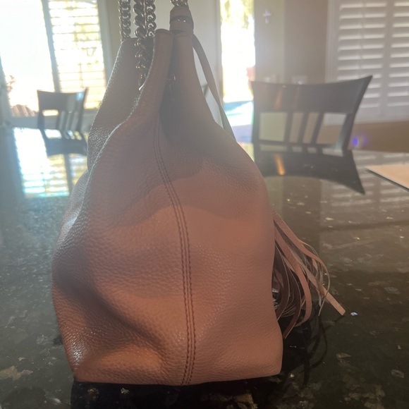 Gucci Soho Chain Shoulder Leather Tote Bag, Medium, Dusty Rose, Mint Condition - Picture 6 of 16